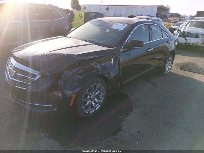Vin: 1g6ah5sx6h0205373, lot: 46809994, cadillac ats luxury 20172