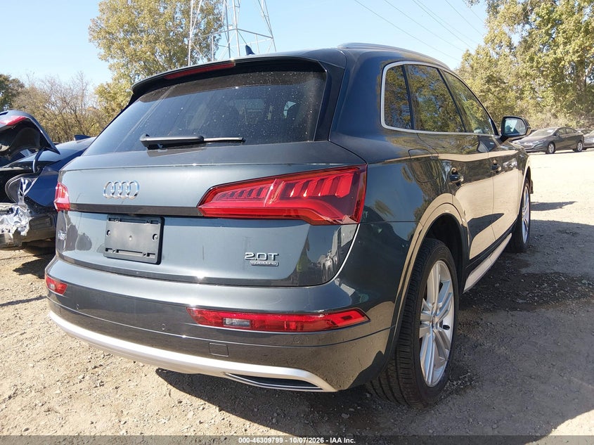 Vin: wa1bnafy3j2189983, lot: 46809998, audi q5 2.0t premium/2.0t tech premium 20184