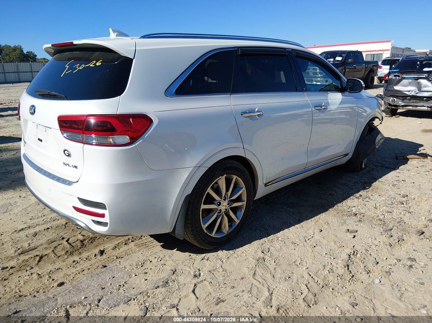 Vin: 5xypk4a55hg201313, lot: 46810023, kia sorento 3.3l sxl 20174