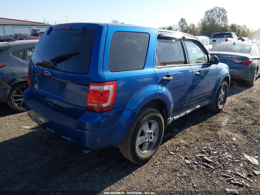 Vin: 1fmcu9c75bka40866, lot: 46810025, ford escape xls 20114