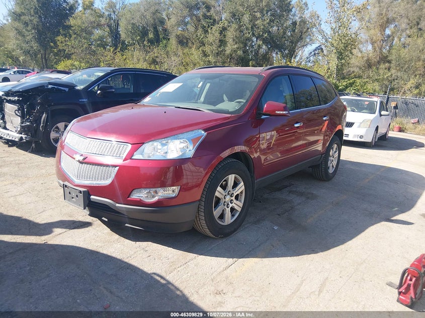 Vin: 1gnlvfed4aj247652, lot: 46810028, chevrolet traverse lt 20102