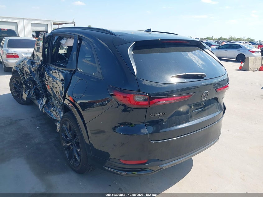 Vin: jm3kkdhcxt1386828, lot: 46810042, mazda cx-90 3.3 turbo s premium sport 20263