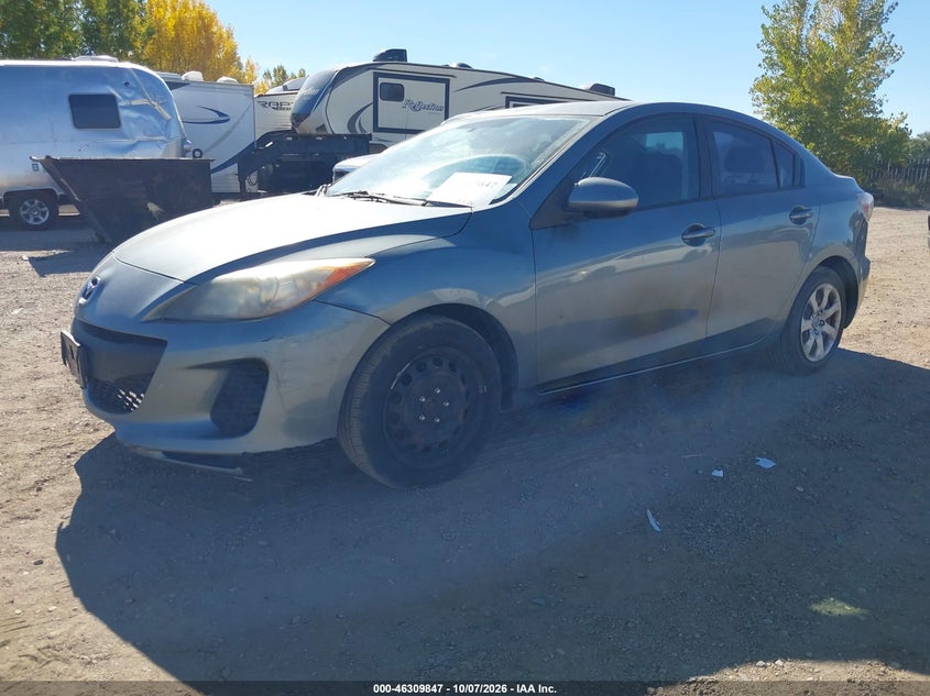 Vin: jm1bl1tg5d1771732, lot: 46810046, mazda mazda3 i sv 20132