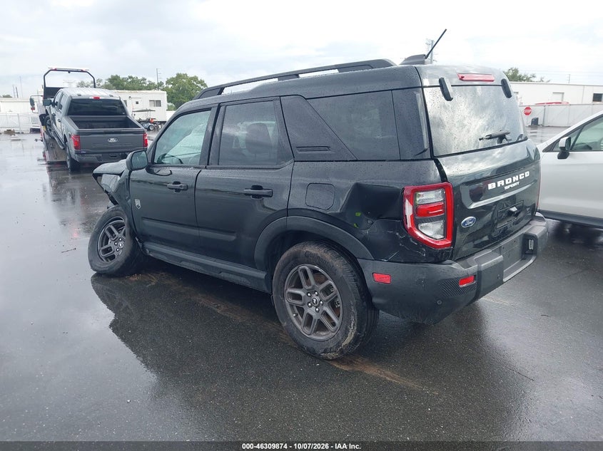 Vin: 3fmcr9bn9sre56285, lot: 46810074, ford bronco sport big bend 20253