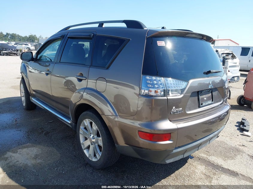 Vin: ja4as3awxdu010790, lot: 46810093, mitsubishi outlander se 20133