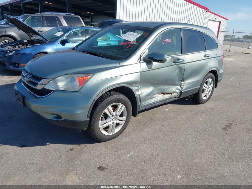 Vin: jhlre4h70ac005316, lot: 46810117, honda cr-v ex-l 20102