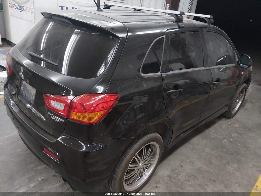 Vin: ja4ap3au6cz009086, lot: 46810118, mitsubishi outlander sport es 20124