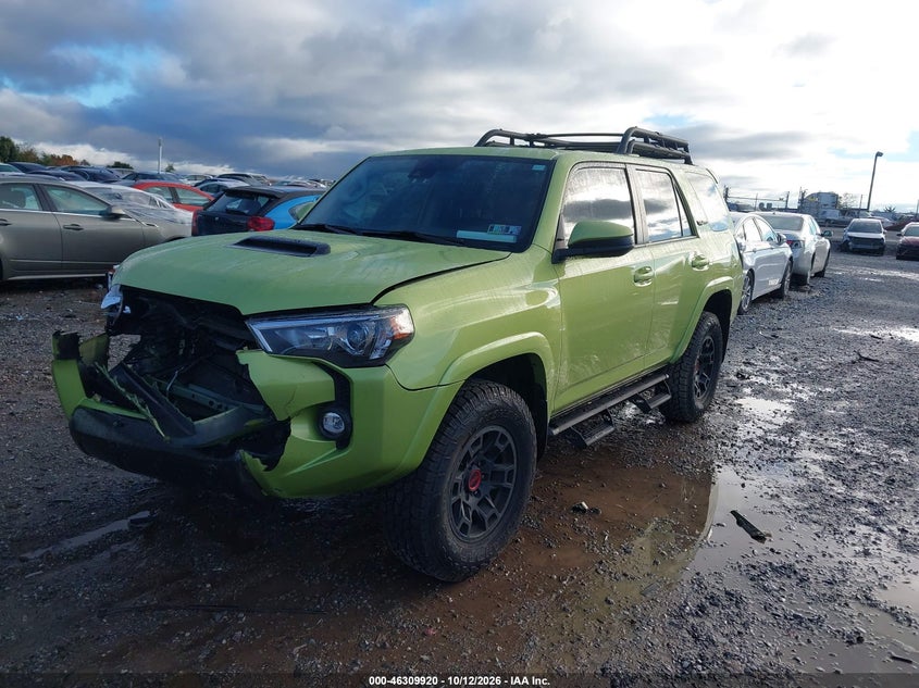 Vin: jtelu5jr9n6005533, lot: 46810119, toyota 4runner trd pro 20222