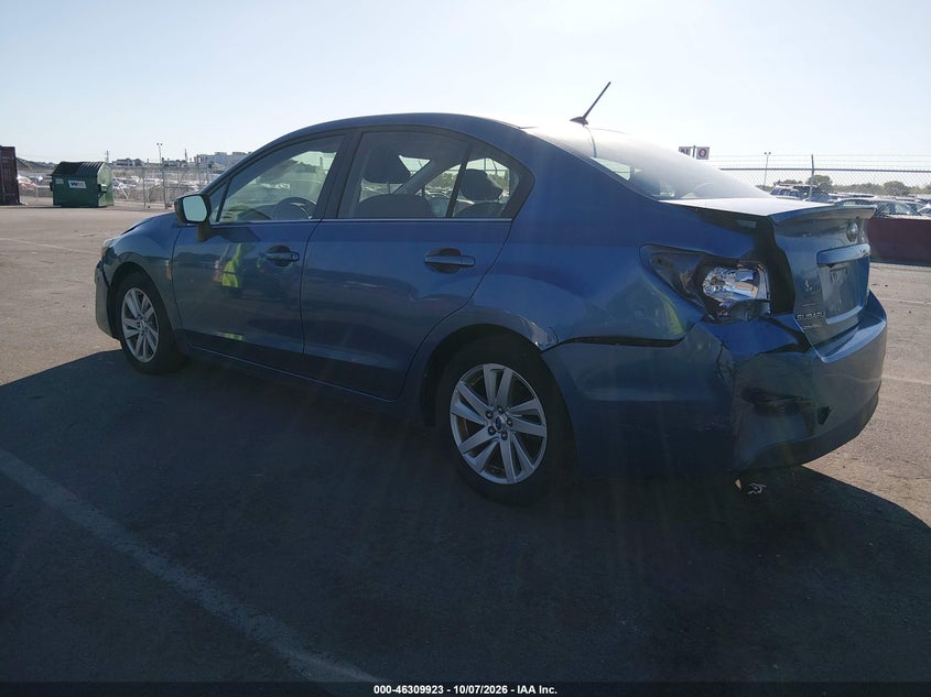 Vin: jf1gjac62fh016038, lot: 46810122, subaru impreza 2.0i premium 20153