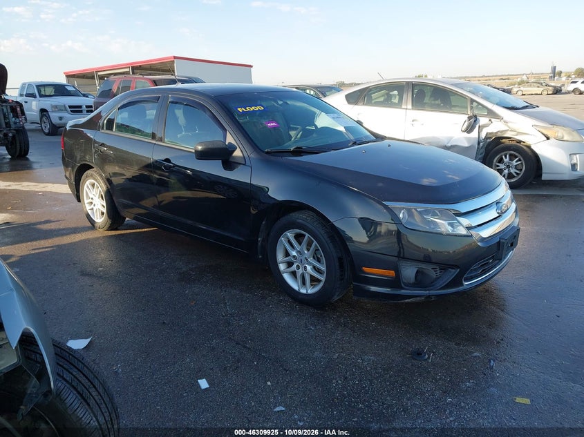 Vin: 3fahp0ga5cr367175, lot: 46810124, ford fusion s 20121