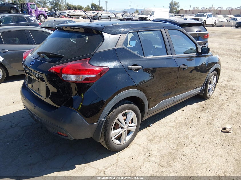 Vin: 3n1cp5bv2ll508687, lot: 46810133, nissan kicks s xtronic cvt 20204