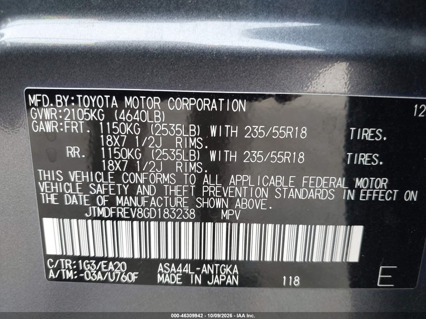 TOYOTA RAV4 - zdjęcie 9