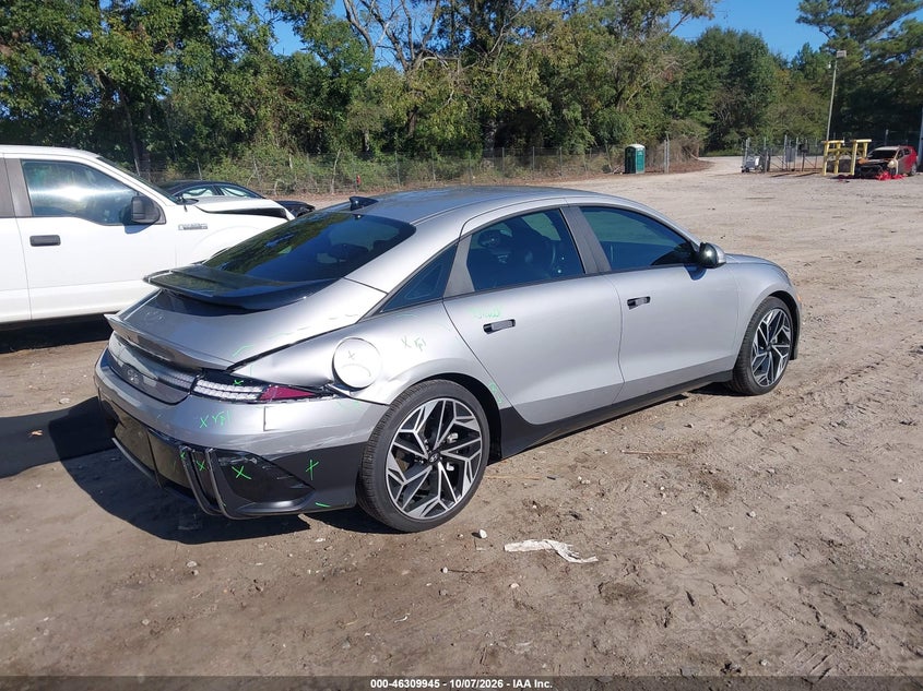 Vin: kmhm34aa2ra073591, lot: 46810144, hyundai ioniq 6 sel 20244