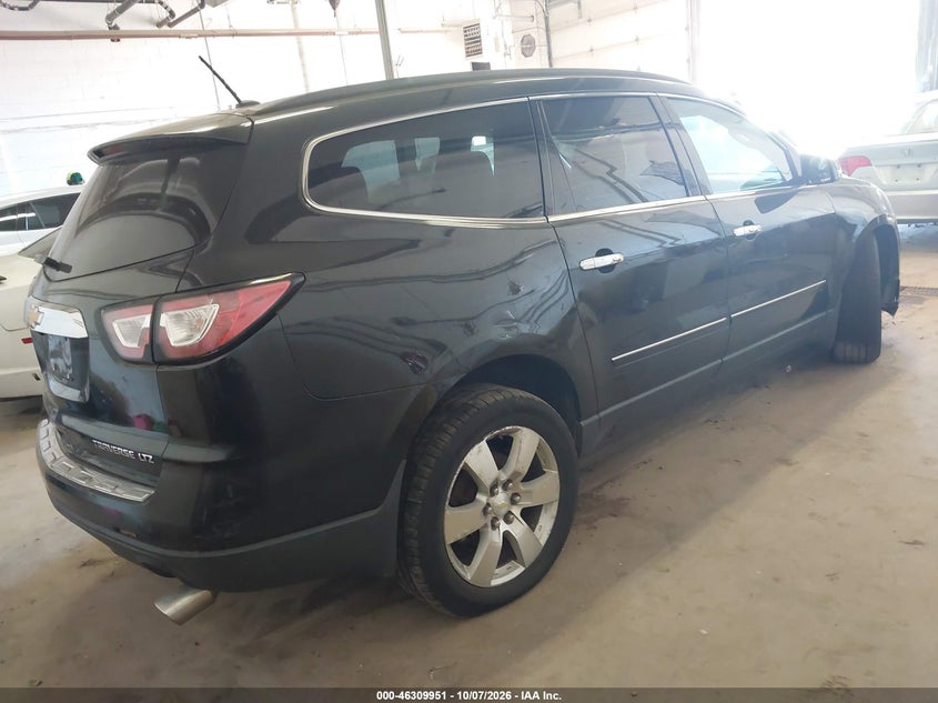 Vin: 1gnkvjkd3ej299136, lot: 46810150, chevrolet traverse ltz 20144