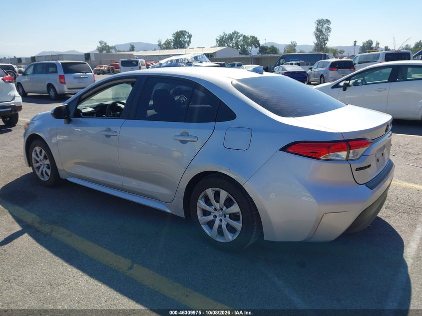 Vin: 5yfb4mde6rp215427, lot: 46810174, toyota corolla le 20243