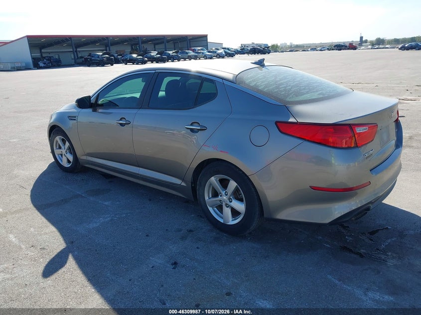 Vin: 5xxgm4a77fg492104, lot: 46810186, kia optima lx 20153