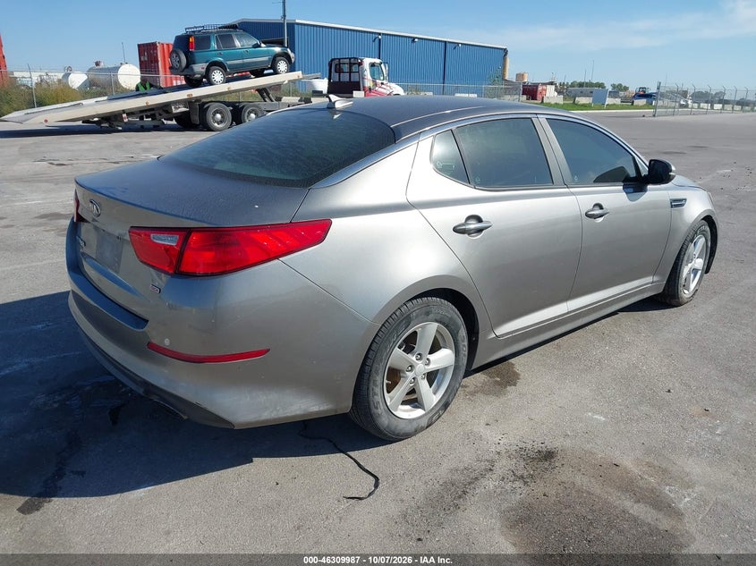 Vin: 5xxgm4a77fg492104, lot: 46810186, kia optima lx 20154