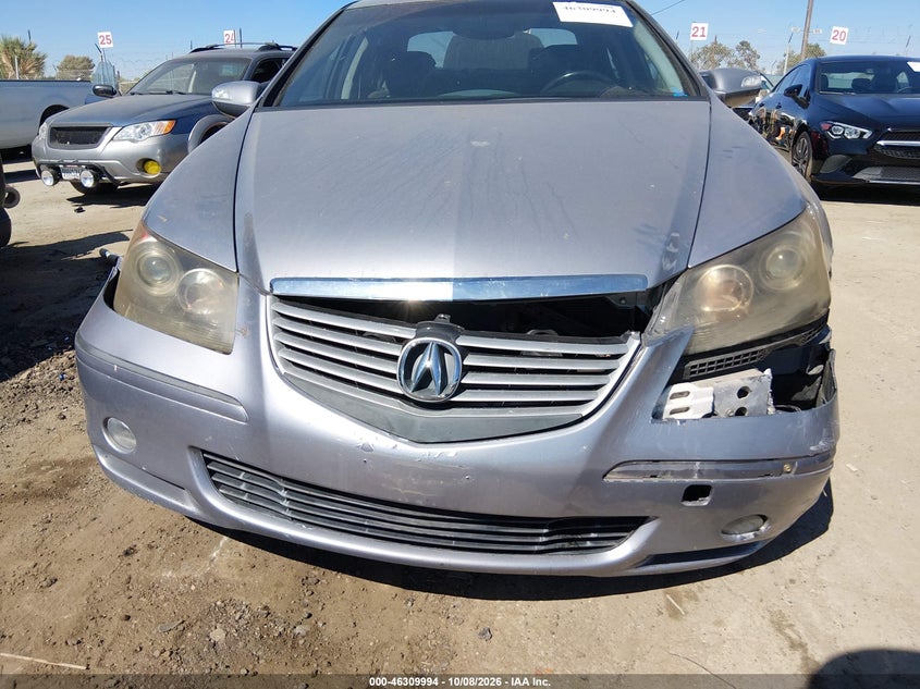 ACURA RL 2005 VIN JH4KB16585C001977