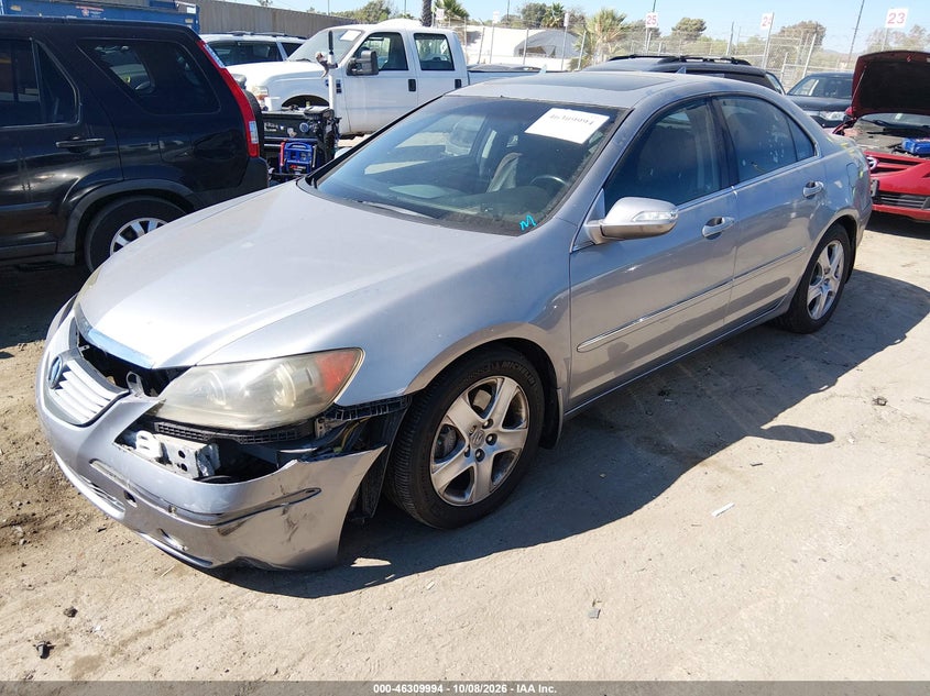 ACURA RL 2005 VIN JH4KB16585C001977