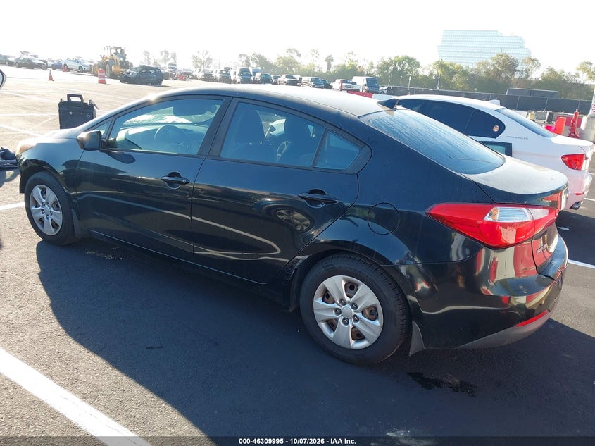 Vin: knafk4a60g5587583, lot: 46810194, kia forte lx 20163