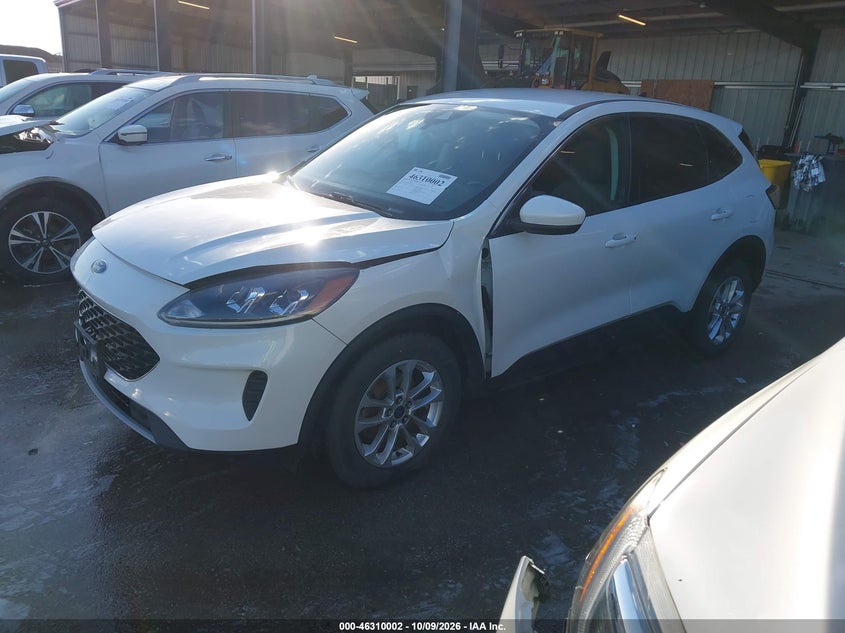 Vin: 1fmcu9g6xmub27722, lot: 46810201, ford escape se 20212