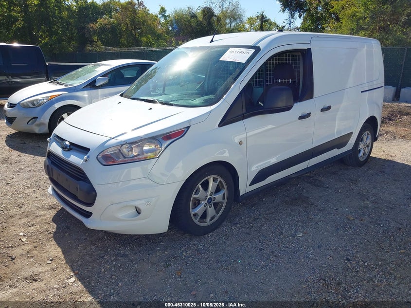 Vin: nm0ls7f75j1371510, lot: 46810224, ford transit connect xlt 20182