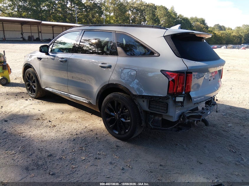 Vin: 5xyrk4lf9pg177790, lot: 46810234, kia sorento sx 20233