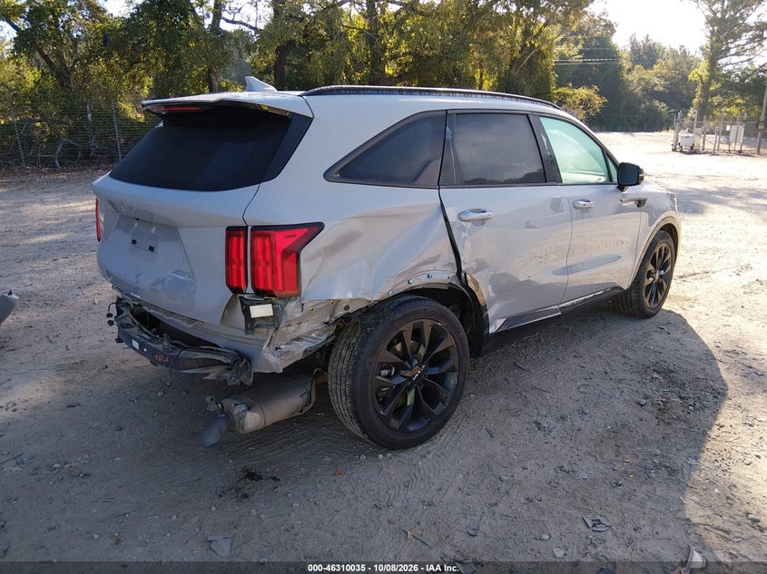 Vin: 5xyrk4lf9pg177790, lot: 46810234, kia sorento sx 20234