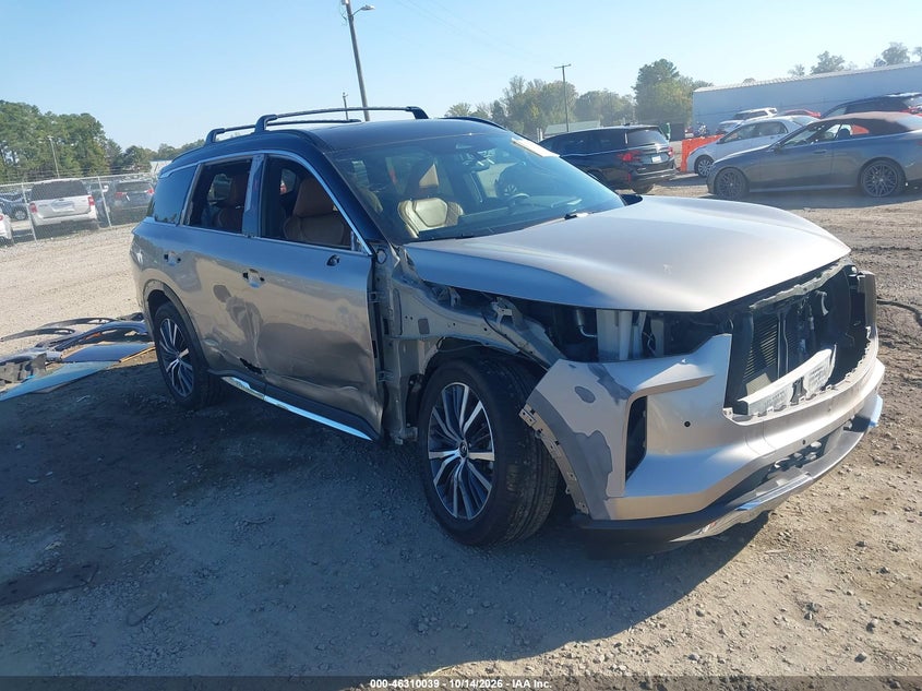 Vin: 5n1dl1hu7nc342911, lot: 46810238, infiniti qx60 autograph awd 20221