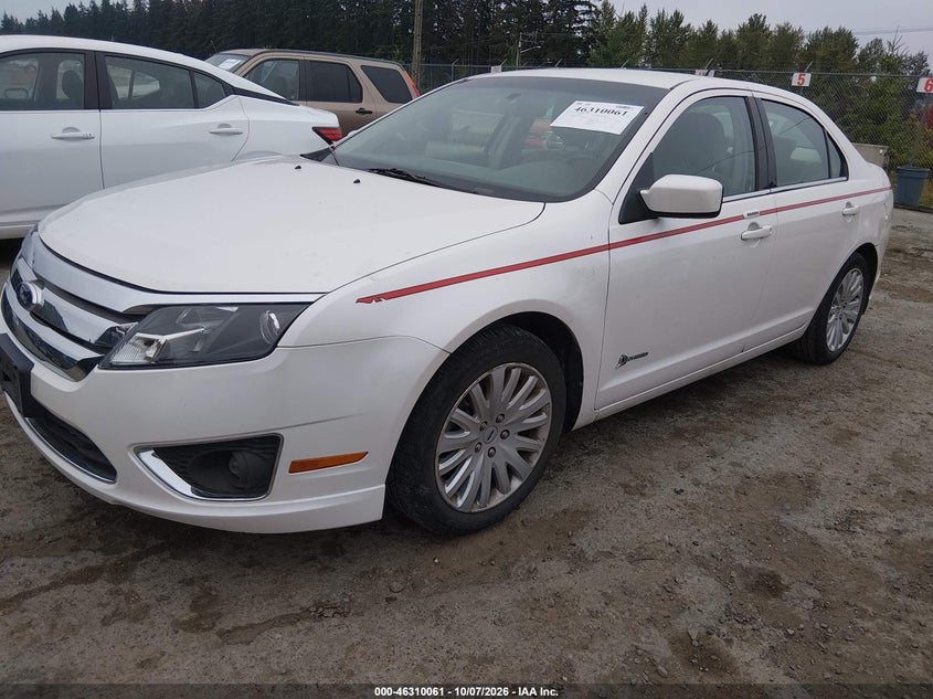 Vin: 3fadp0l36ar395179, lot: 46810260, ford fusion hybrid 20102
