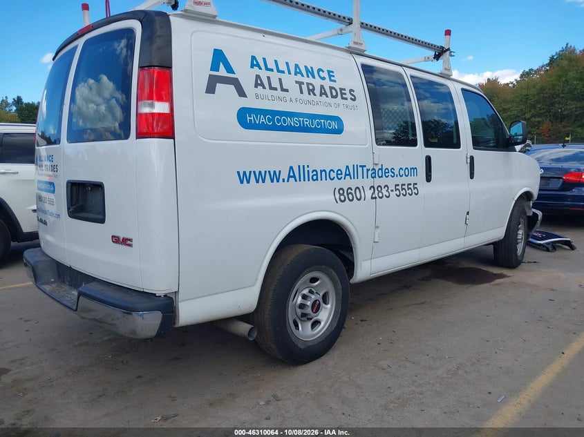 Vin: 1gtw7af75n1190508, lot: 46810263, gmc savana 2500 work van 20224