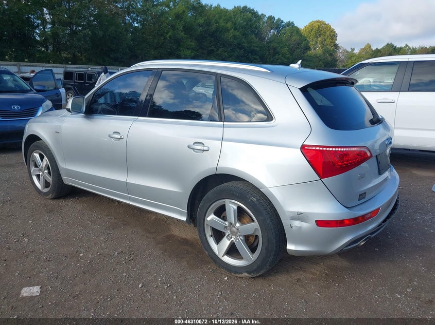 Vin: wa1dkafp9ca005891, lot: 46810271, audi q5 3.2 premium plus 20123