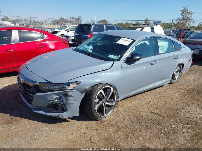 Vin: 1hgcv1f4xma084358, lot: 46810304, honda accord sport special edition 20212