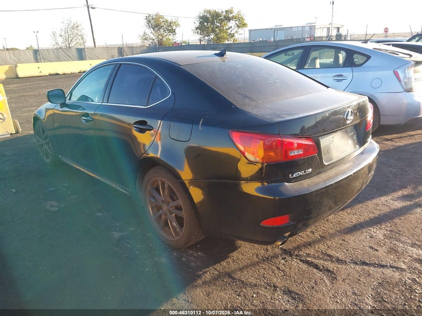 LEXUS IS 350 2008 VIN JTHBE262585019185