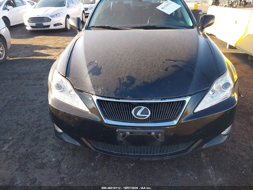 LEXUS IS 350 2008 VIN JTHBE262585019185