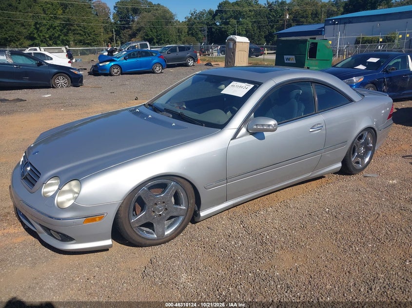 MERCEDES-BENZ CL 2004 VIN WDBPJ75J54A042927