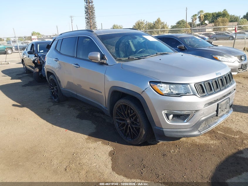 Vin: 3c4njccb0kt772666, lot: 46810338, jeep compass limited fwd 20191