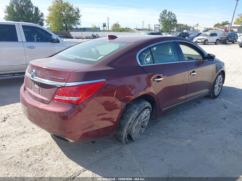 Vin: 1g4gb5g33gf172287, lot: 46810344, buick lacrosse leather 20164