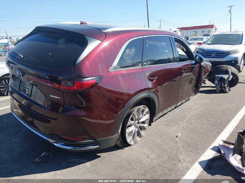 Vin: jm3kkehd1r1127989, lot: 46810350, mazda cx-90 3.3 turbo premium plus 20244