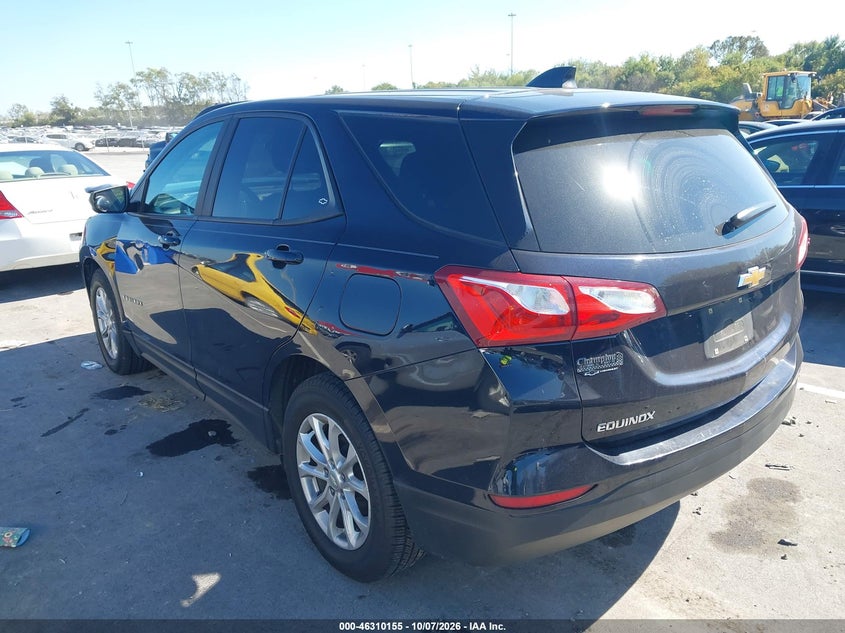 Vin: 3gnaxhev0ls542819, lot: 46810354, chevrolet equinox fwd ls 20203