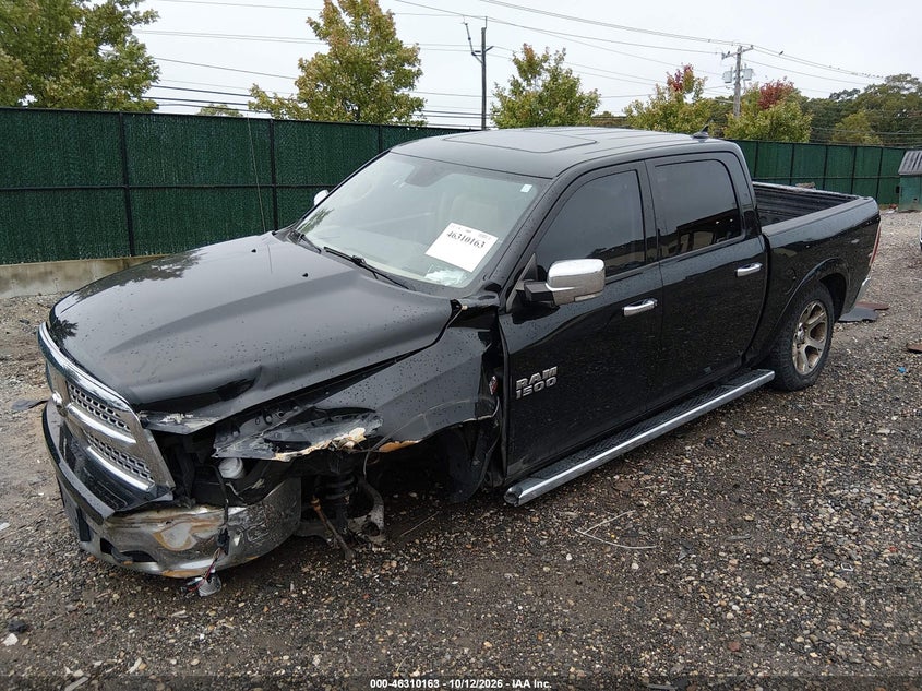 Vin: 1c6rr7nt4ds504173, lot: 46810362, ram 1500 laramie 20132