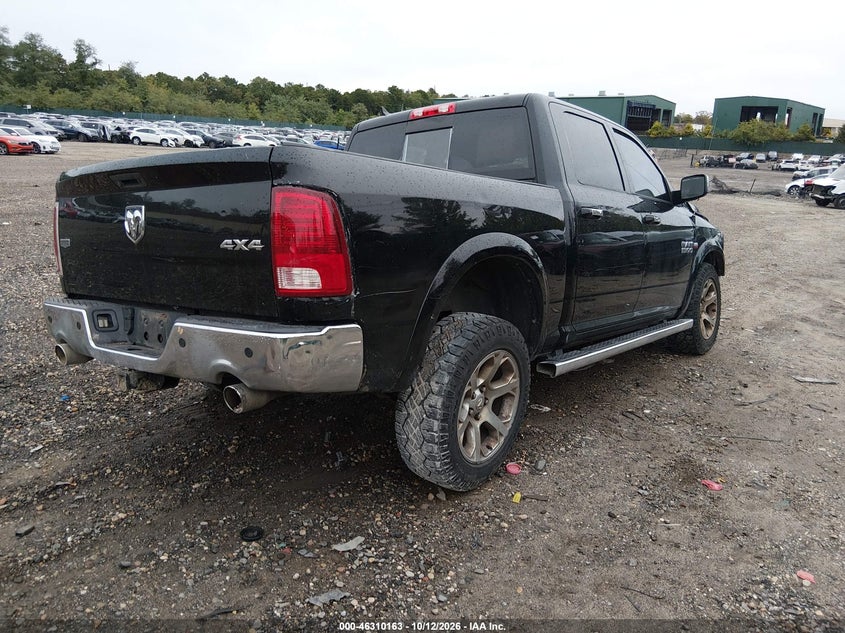 Vin: 1c6rr7nt4ds504173, lot: 46810362, ram 1500 laramie 20134