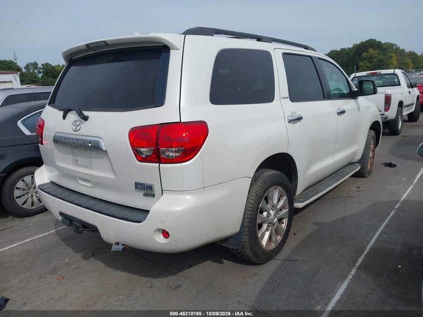 Vin: 5tddw5g13ds078156, lot: 46810394, toyota sequoia platinum 5.7l v8 20134