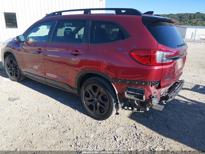 Vin: 4s4wmahd8r3430734, lot: 46810395, subaru ascent onyx edition 7-passenger 20243