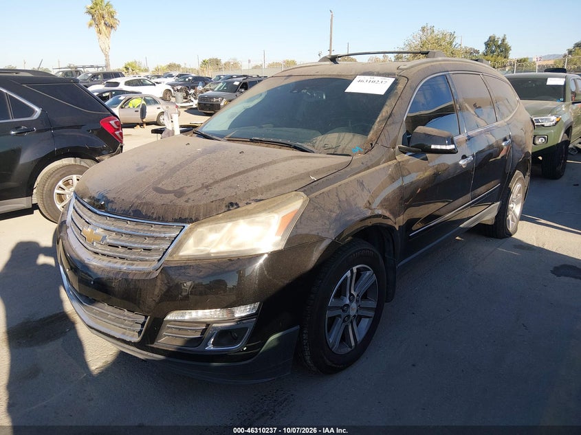 Vin: 1gnkvjkd3gj300689, lot: 46810436, chevrolet traverse ltz 20162