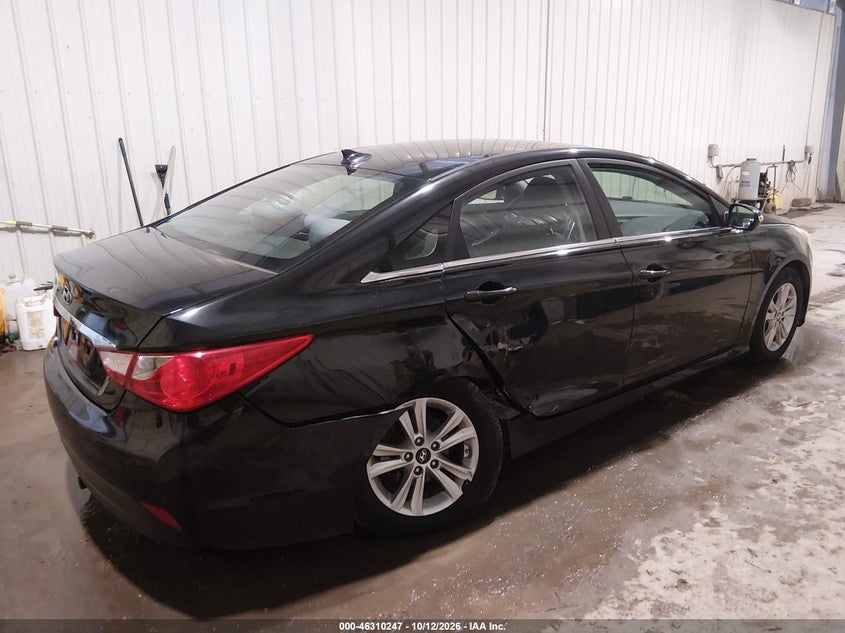 Vin: 5npeb4ac8eh912899, lot: 46810446, hyundai sonata gls 20144