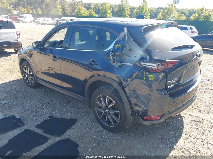 Vin: jm3kfbdm1j0363688, lot: 46810456, mazda cx-5 grand touring 20183