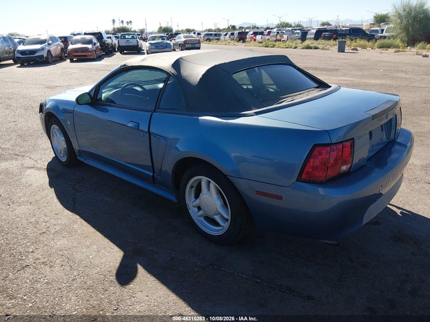 FORD MUSTANG 2000 VIN 1FAFP4449YF266531