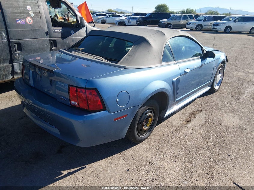 FORD MUSTANG 2000 VIN 1FAFP4449YF266531