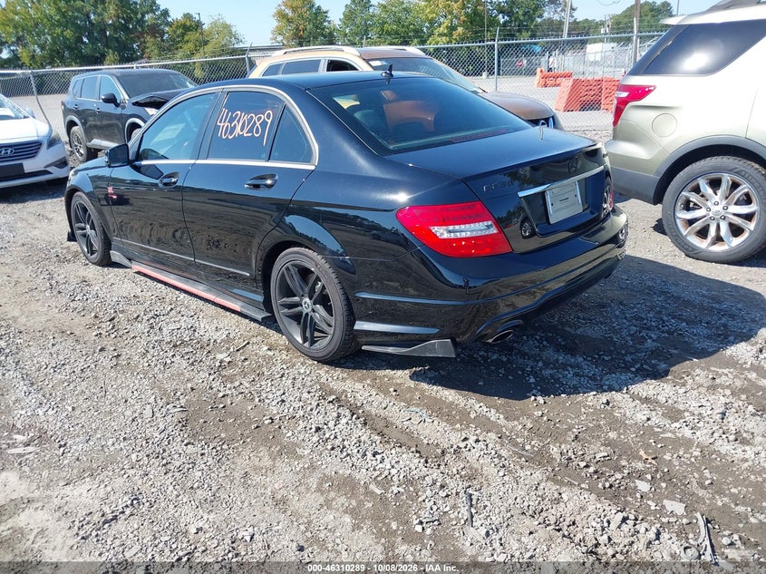Vin: wddgf4hb2eg256137, lot: 46810488, mercedes-benz c 250 sport 20143